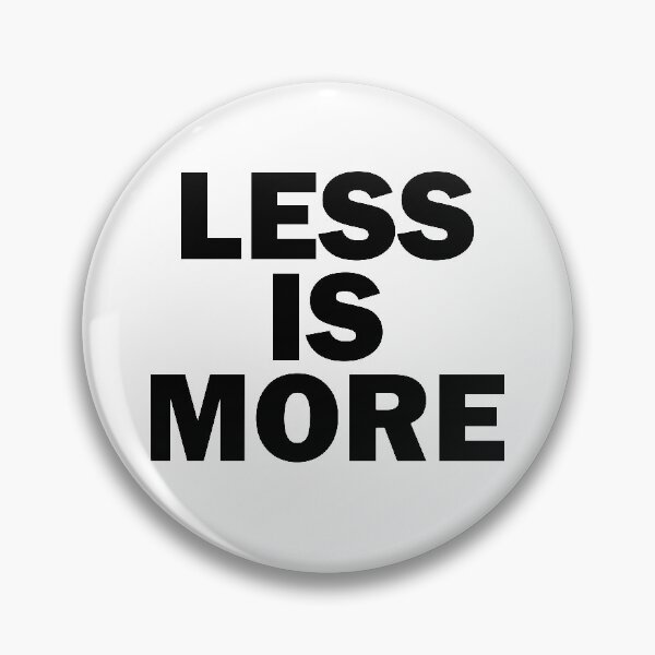 Item preview, Less is more designed and sold by Youmytype.