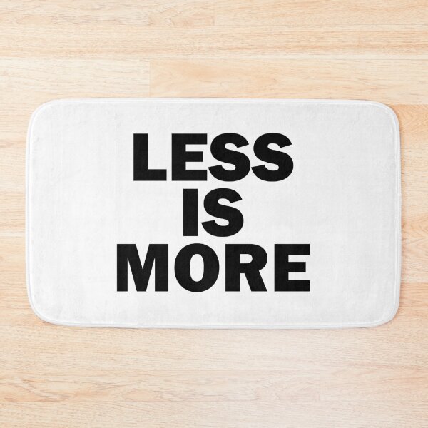 Item preview, Less is more designed and sold by Youmytype.