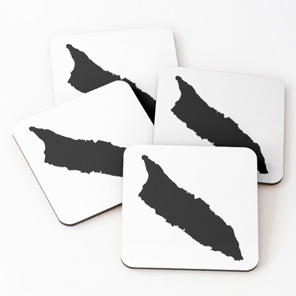 Item preview, Aruba Map Outline Black designed and sold by SimplyMots.