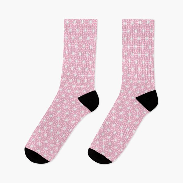Item preview, Nadeshiko Pink Asanoha - Japanese Traditional Pattern designed and sold by KinitaDesign.