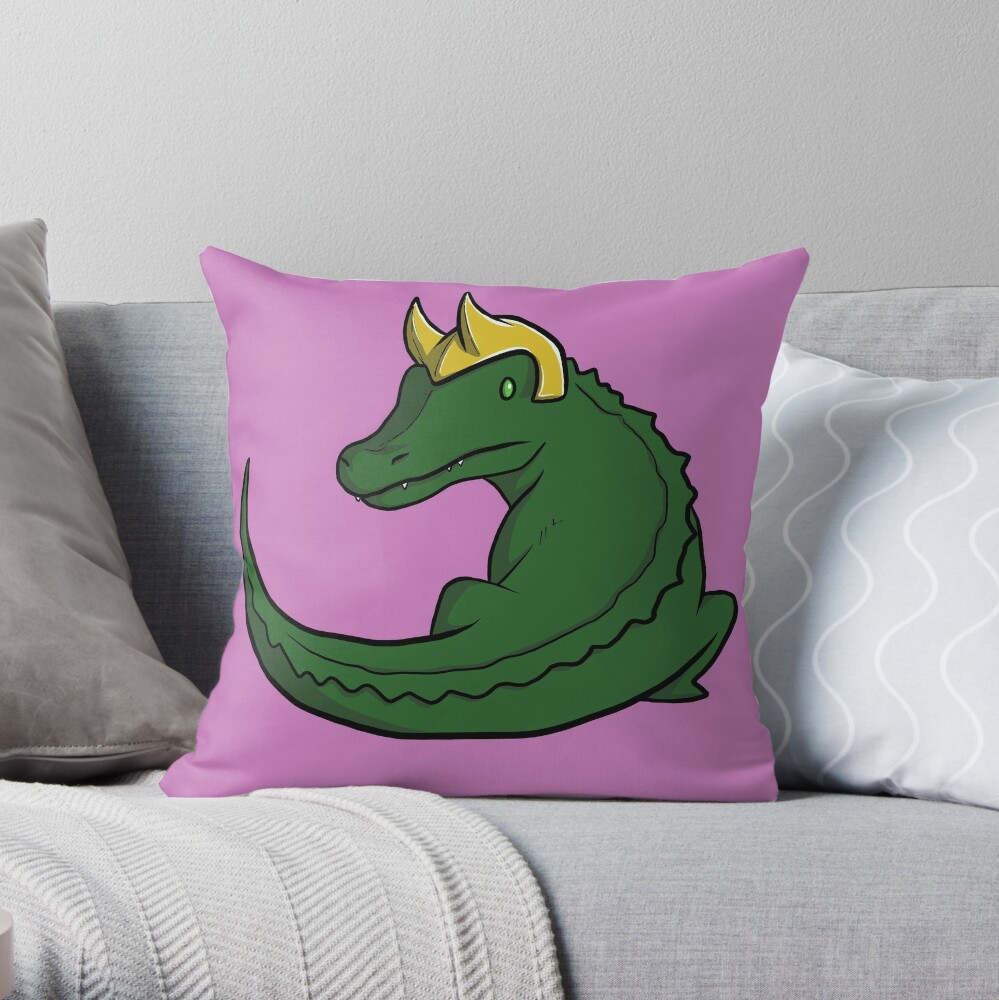 alligator loki body pillow