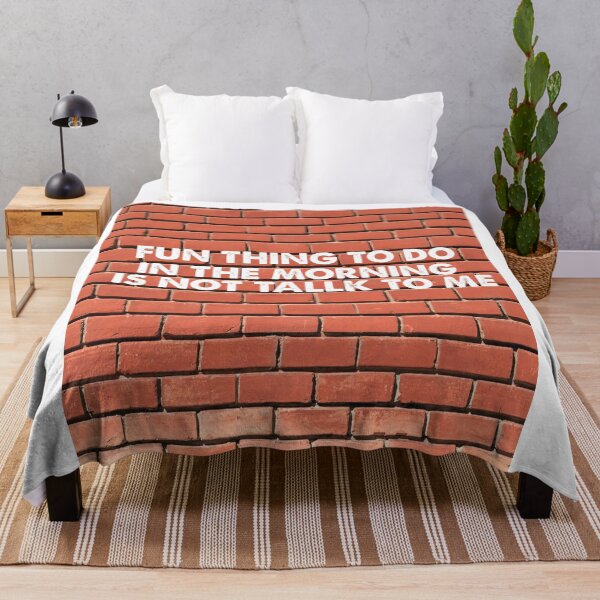 Item preview, A Fun Thing To Do In The Morning Is Not Talk To Me designed and sold by M-Farouk.