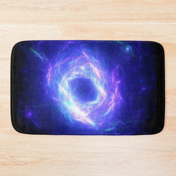 Item preview, Beautiful Abstract Pattern Of Colored Smooth Lines On A Black Background designed and sold by tatkhagata.