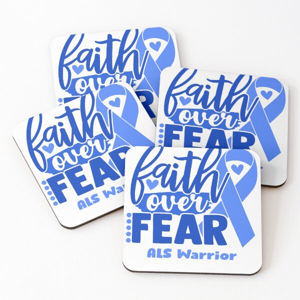 Item preview, Faith Over Fear ALS Warrior designed and sold by largellie.