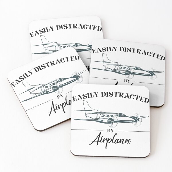 Item preview, Easily Distracted By Airplanes Classic  designed and sold by Saharan12.
