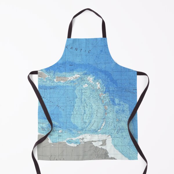 Item preview, Caribbean Map (1981) Vintage West Indies Atlas designed and sold by BravuraMedia.
