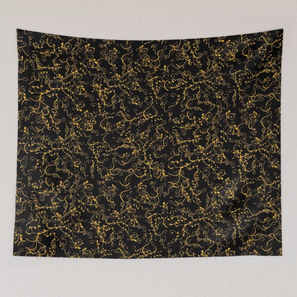 Item preview, Gold Leaf on Black Design designed and sold by RiadMannan.