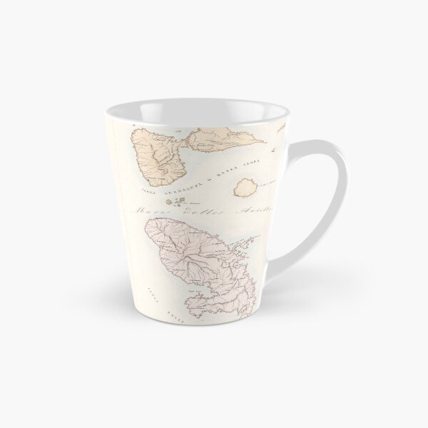 Item preview, Old Caribbean Map (1859) Vintage West Indies Islands Atlas designed and sold by BravuraMedia.