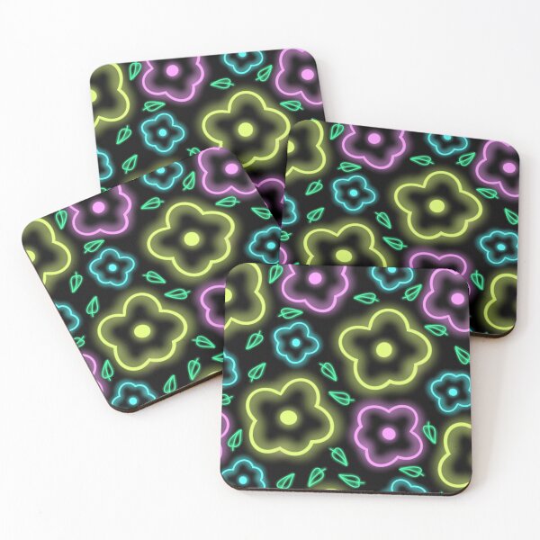 Item preview, Neon Flowers designed and sold by piecesbyfetty.
