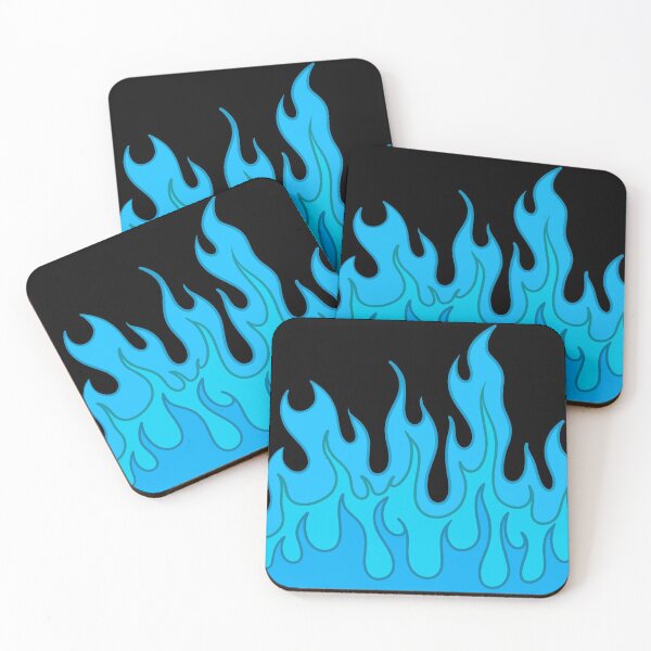 Item preview, Stylish Bright Blue Flames! designed and sold by KelseyLovelle.