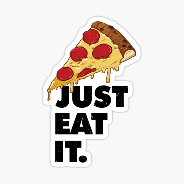 Item preview, Just Eat It Pizza Lover  designed and sold by Jamrock Design.