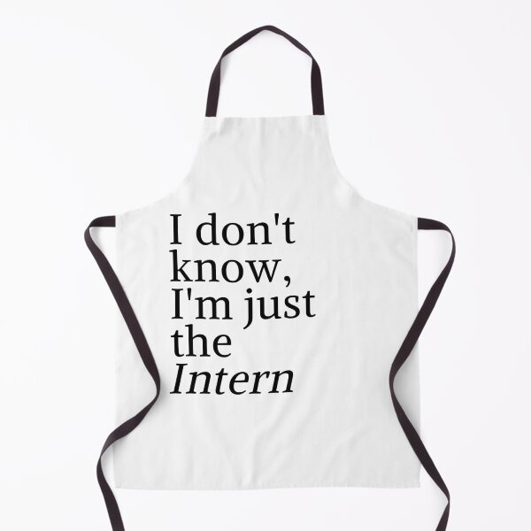 Item preview, I dont know, Im just the intern - black text designed and sold by MexaPrint.