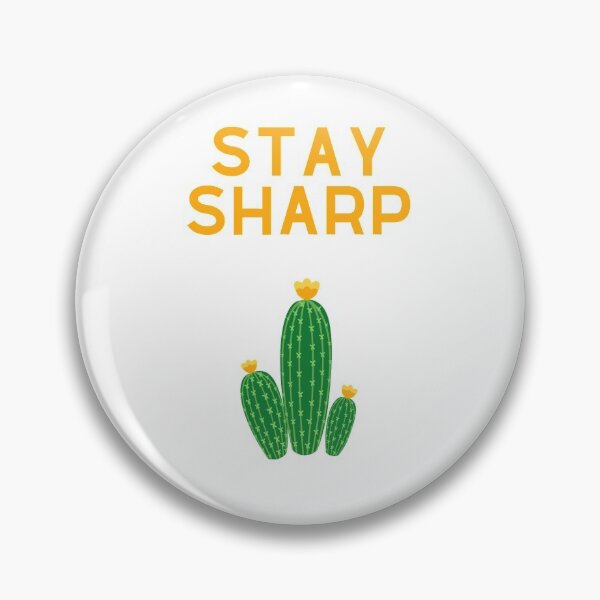 Item preview, Stay Sharp Cactus designed and sold by Grace Gardone.
