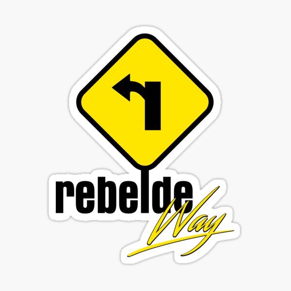 Rebelde Way Pegatina