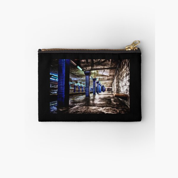 Item preview, Empty Grungy Blueline Subway Station Boston MBTA designed and sold by Stephen Orsillo.
