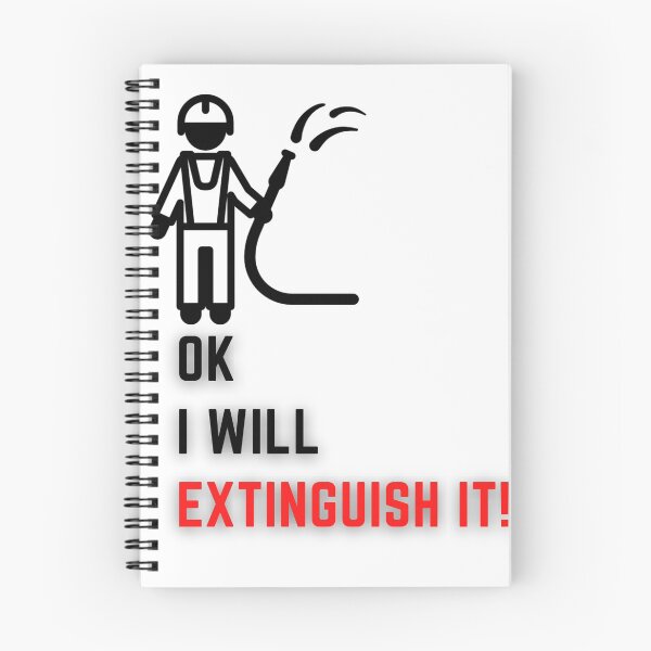Item preview, OK I will extinguish it! T-Shirt Firefighters lovers Men gift Women gift Dad gift Mom gift designed and sold by InnovantDesigns.