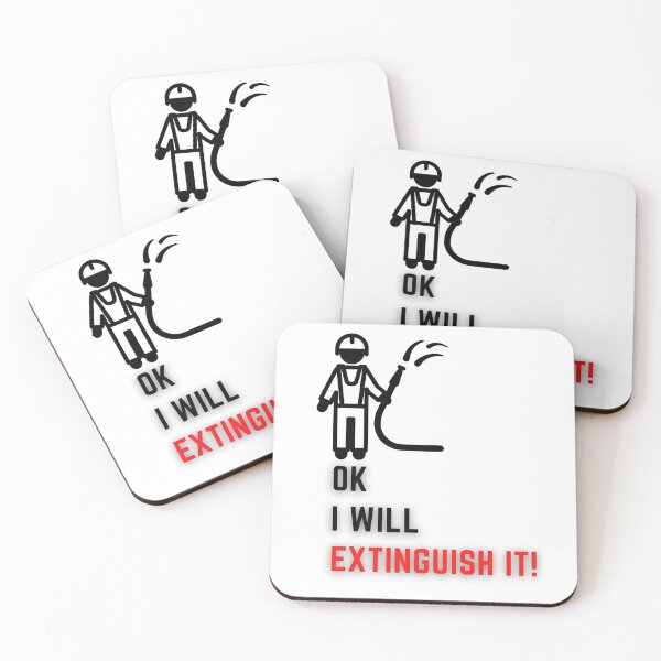Item preview, OK I will extinguish it! T-Shirt Firefighters lovers Men gift Women gift Dad gift Mom gift designed and sold by InnovantDesigns.