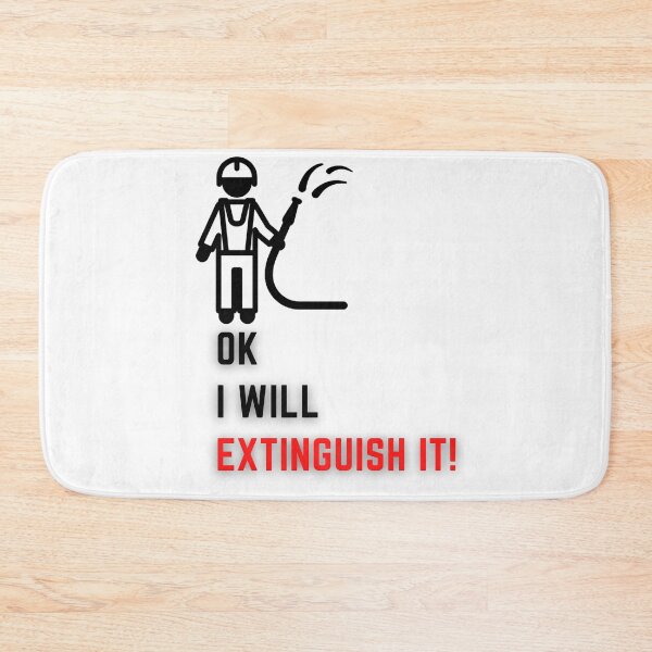 Item preview, OK I will extinguish it! T-Shirt Firefighters lovers Men gift Women gift Dad gift Mom gift designed and sold by InnovantDesigns.
