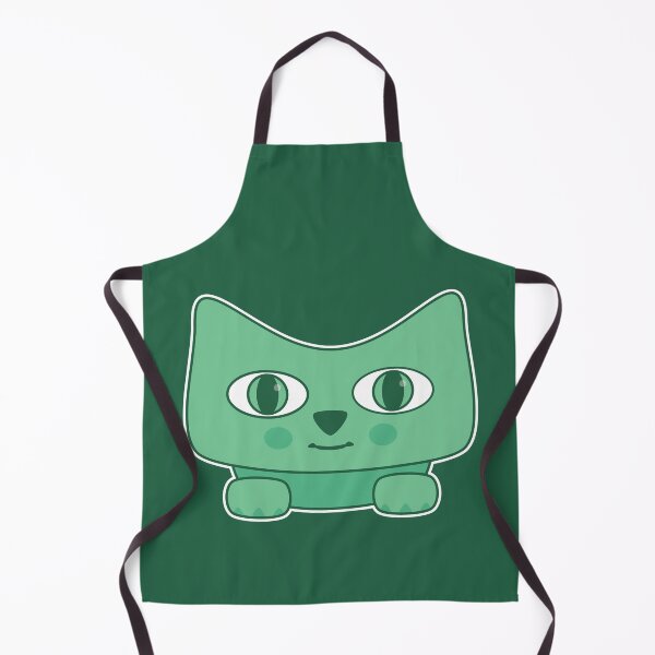 Item preview, Cute Shamrock Green Cat designed and sold by Alec Buchan.