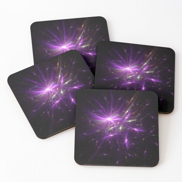Item preview, Beautiful Abstract Pattern Of Colored Smooth Lines On A Black Background designed and sold by tatkhagata.