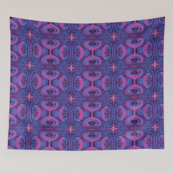 Item preview, Satisfying Cold color abstract spin designed and sold by MollyTamolly.
