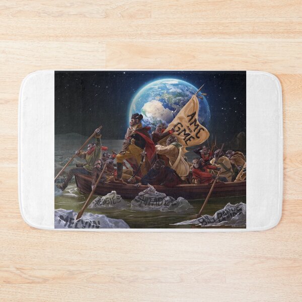 Item preview, History: Ape Army Crossing the Hedgie River 2021 designed and sold by ProtocolGemini.