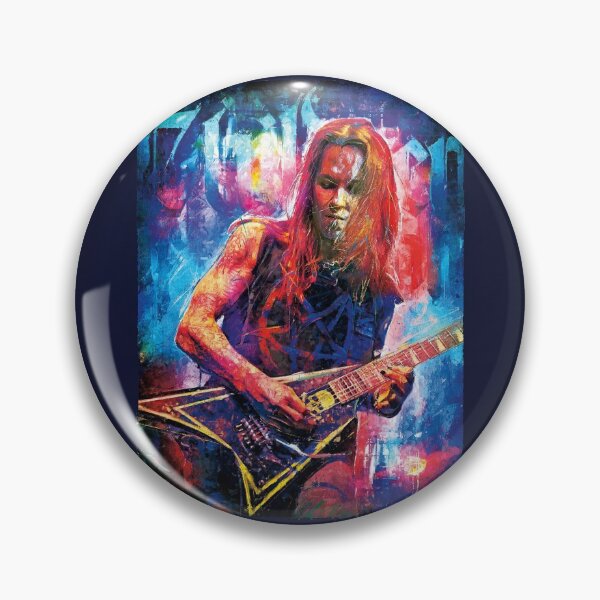 Item preview, Children Of Bodom’s Alexi Laiho frontman tribute art designed and sold by el-padre.