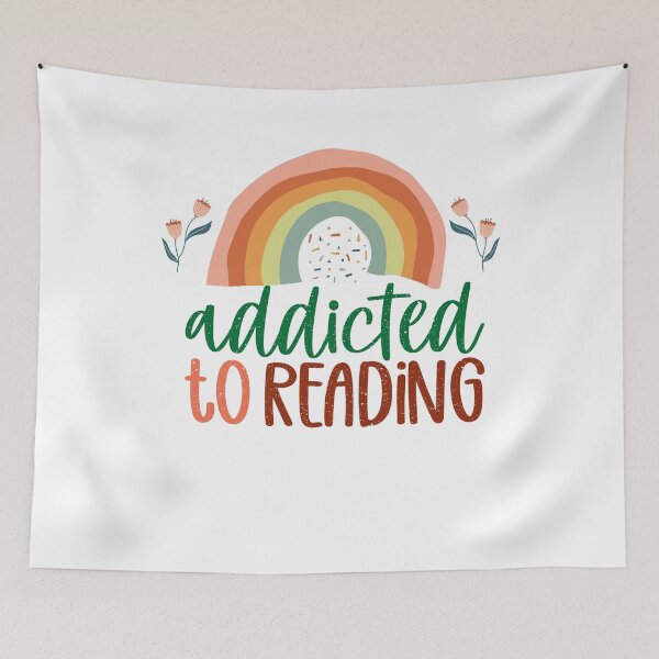 Item preview, Addicted to Reading | Inspirational designed and sold by araeesha0315.