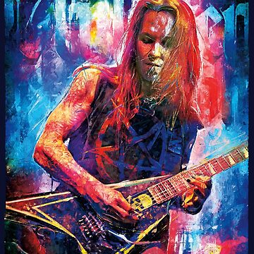 Artwork thumbnail, Children Of Bodom’s Alexi Laiho frontman tribute art by el-padre