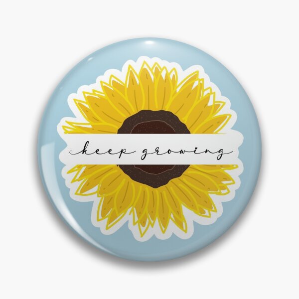 Item preview, Keep Growing Sunflower - Inspirational designed and sold by CozyBeeCreates.