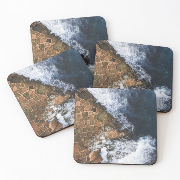 Item preview, Coastline | Salt Pans Patterns | Malta designed and sold by The-Drone-Man.