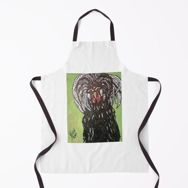 Item preview, Maximilian the Polish Rooster designed and sold by Angela Kann Art.