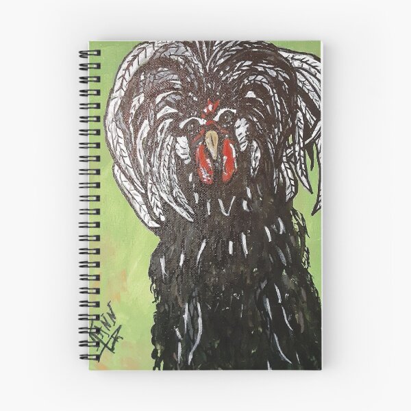 Item preview, Maximilian the Polish Rooster  designed and sold by Angela  Kann  Art.