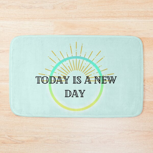 Item preview, today is a new day cute quote designed and sold by Phiiilo.
