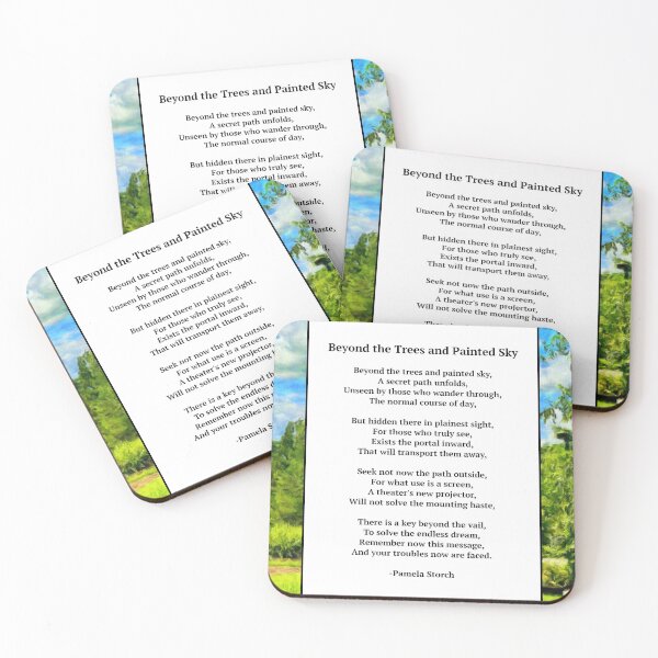 Item preview, Beyond the Trees and Painted Sky Poem designed and sold by Pamela Storch.