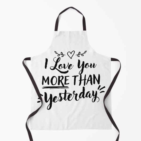 Item preview, I love you more than yesterday designed and sold by Youmytype.