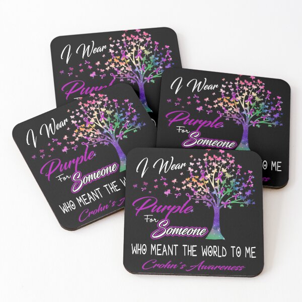 Item preview, I Wear Purple For Someone Crohn's Awareness designed and sold by Gillosina.