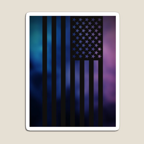 American Flag Muted Magnet