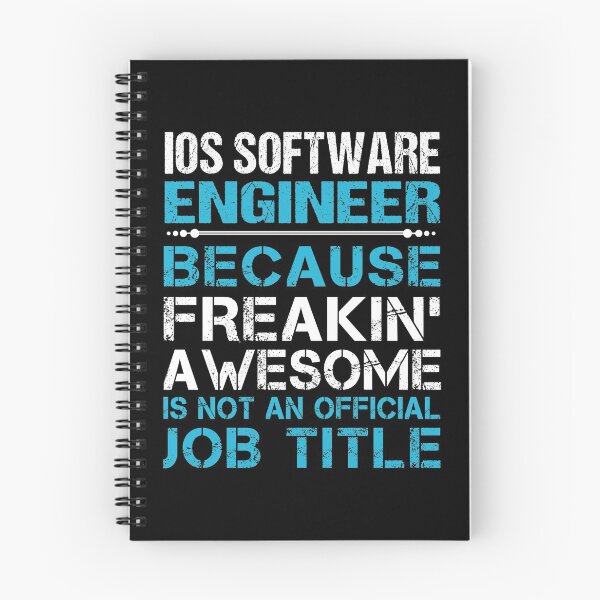 Item preview, Ios Software Engineer T Shirt - Freaking Awesome Gift Item Tee designed and sold by omodong176.