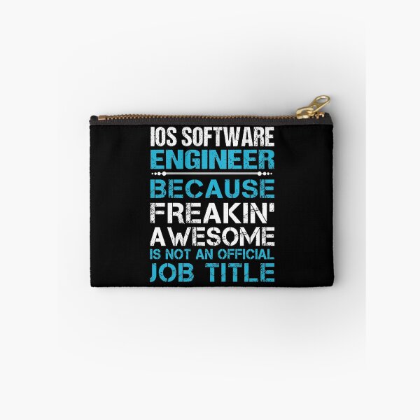 Item preview, Ios Software Engineer T Shirt - Freaking Awesome Gift Item Tee designed and sold by omodong176.