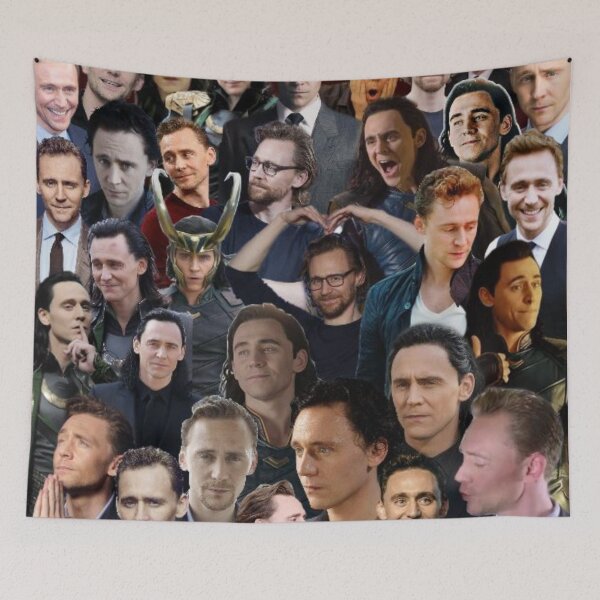 Item preview, Tom Hiddleston Collage designed and sold by Rabias0.