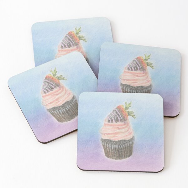 Item preview, Strawberry cupcake designed and sold by Izzy888.