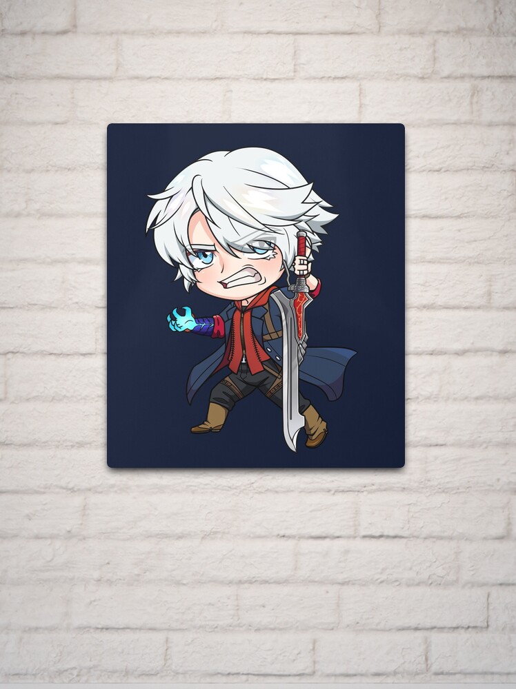 Chibi Nero From Devil May Cry 4 Metal Print for Sale by grassbeat