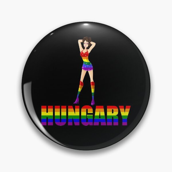 Item preview, Hungary pretty lady lgbt rights designed and sold by oxoxoxo.