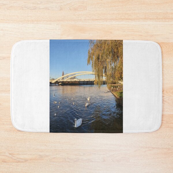 Item preview, Walton Bridge Swans designed and sold by MarkGoughImages.