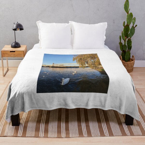 Item preview, Walton Bridge Swans designed and sold by MarkGoughImages.