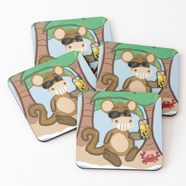 Item preview, Beach Monkey  designed and sold by QueenBubbleshop.