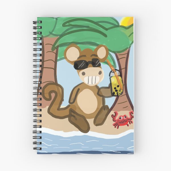 Item preview, Beach Monkey  designed and sold by QueenBubbleshop.