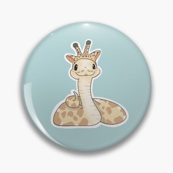 Item preview, Hissy Herbert - The Wanna Be Giraffe Snake! designed and sold by CozyBeeCreates.