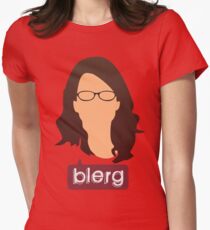 Liz Lemon - Blerg Women's Fitted T-Shirt